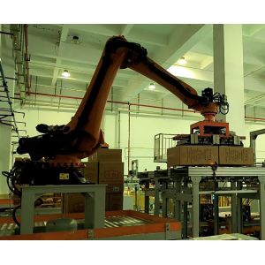 60kg Payload Industrial Robot Cell With KRC4 Controller