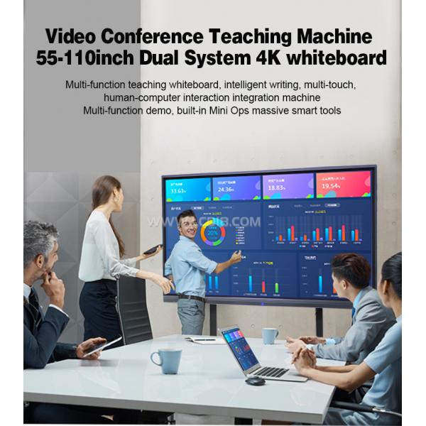 Windows And Android Compatible Whiteboard Teaching Smart Board With Microphone Option