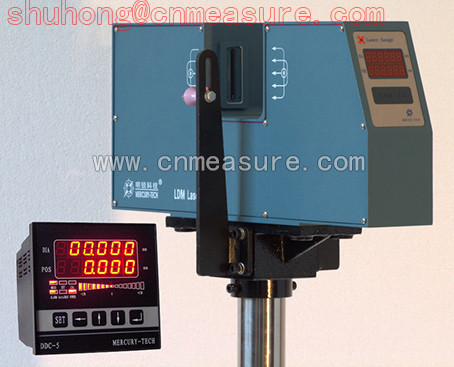 Diameter measurement controller. Cable wire laser diameter gauge. Single Axis Dual Axis diameter device
