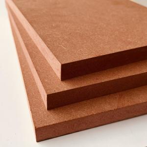 China Veneer Faced Plywood MDF Board Multicolor UV Resistant Square Edge on sale