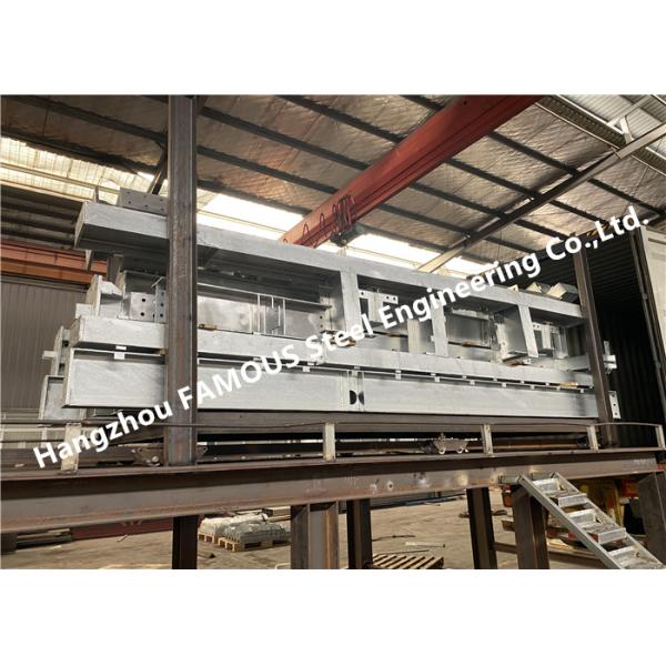 H Section Steel Structural Fabrications Galvanized Q345B EPS