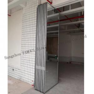 Buy cheap Office Movable Acoustic Glazed Panel Tempered Interior Glass Wall Partition product