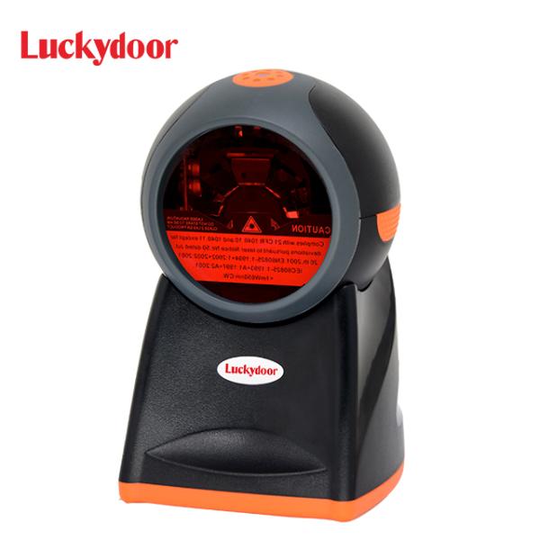 Luckydoor K-816 High Quality Omnidirectional 1d Desktop Multi-line Laser Barcode Scanner