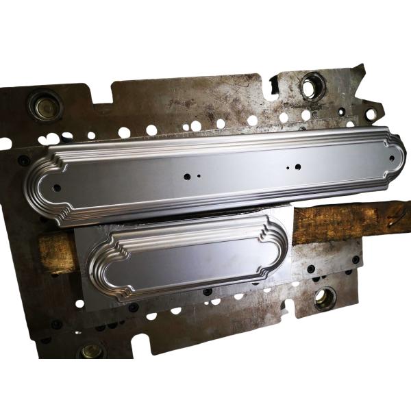 Custom Aluminum Stamped Panel with Decorative Edge – Precision Die Stamping for Architectural or Appliance Use