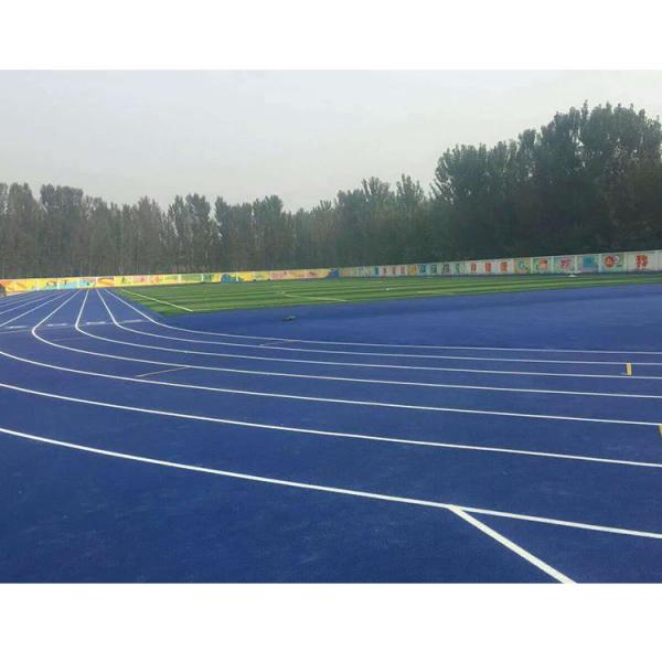 Outside Recycled Olympic Sports Flooring For Tartan Track / Stadium Surface