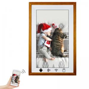 China 200cd/m2 49in 3840*2160 Wifi Digital Photo Frame Voice Recording on sale