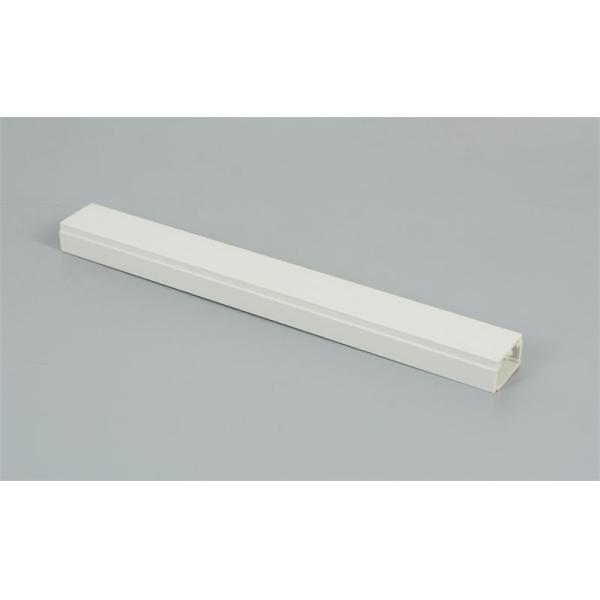 16 X 16 PVC Trunking Cable Channel Sticker Adhesive PC PE Co Extrusion Plastic Profile Customized