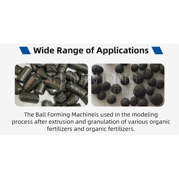 Cotton Dregs Fertilizer Granulator Machine with Ball Shape Granules 98% Pellet Rate and 1500mm Disc Dimension