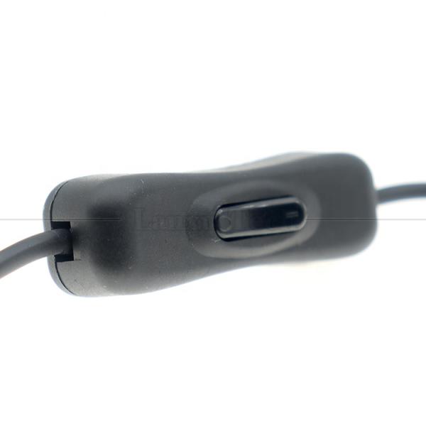 12V 24V Male to Female 5.5x2.1mm DC Jack on off 304 Switch Cable for LED Strip Lamp