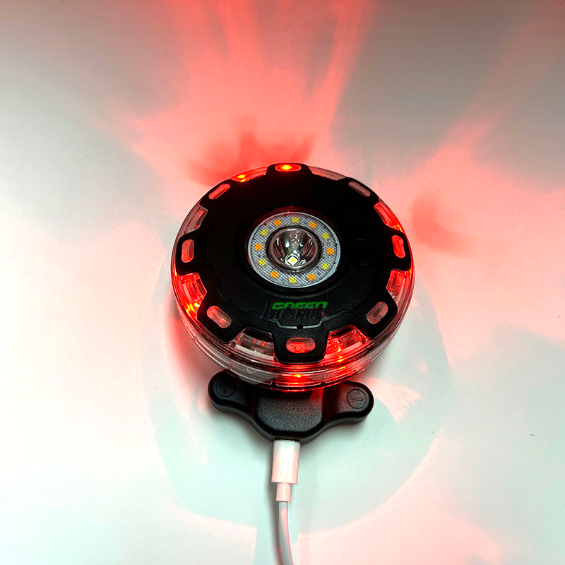 Safety Multi-function LED Work Light Flashing Car Truck Side Flash Light Strobe Warning Lights IP68