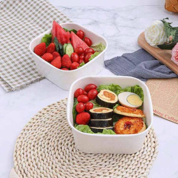Rectangle Biodegradable Disposable Bowl Making Machine 18KW