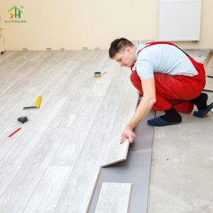 Buy cheap Waterproof SPC Flooring with Fire-Rated B1 and Zero Formaldehyde for Residential from wholesalers