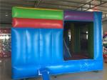 PVC Tarpaulin 3 In 1 Inflatable Bouncer Combo Multi Color Widely Placed In Parks