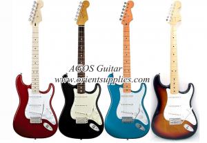 China 39" Electric Guitar - Replica of  "Fender Stratocaster " style solidwood optional color AG39-ST1 on sale