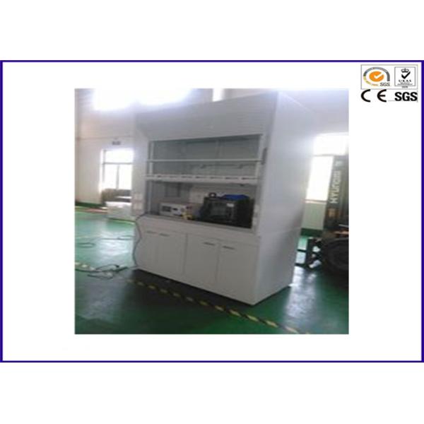 Cable Horizontal / Vertical Burn Test Apparatus , UL 1581 Flame Test Chamber