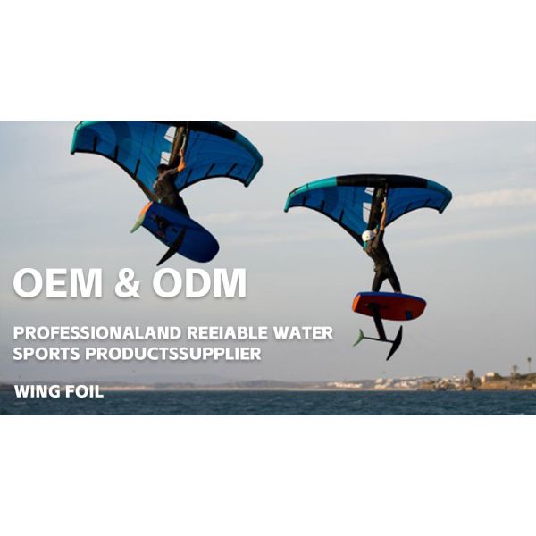 Inflatable 6M Wing Foiling With Air Pump Handle Hard Carbon Fiber Wingsurf Wing