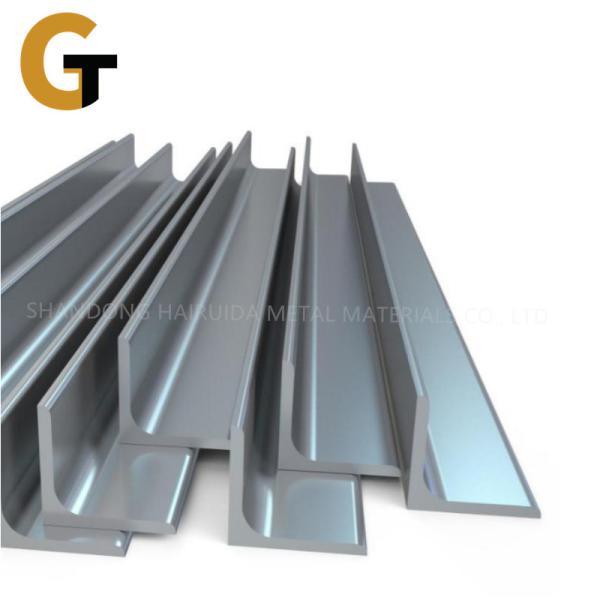 Q235B Grade Zinc Coated Steel Angle Profile Section For Construction Projects