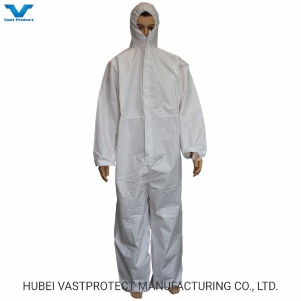 Type 5 6 Standard Industry Safety PPE Protective Disposable Coverall with Bootscover