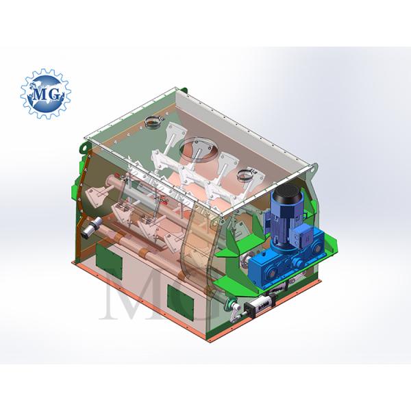 3-5 Minutes / Batch Double Twin Shaft Agravic Paddle Mixer Blender Machine Wall Putty Plaster Skim Coat Tile Adhesive Grout Dry Mortar Mixing Plant