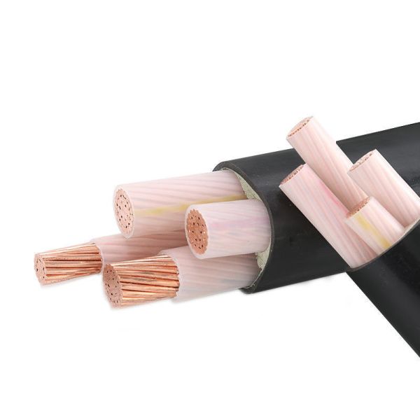 Factory Yjv Cable 3 Core 4 Core 5 Core XLPE Insulated Copper PVC Jacket Waterproof Low Voltage 0.6/1kV
