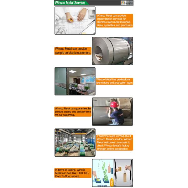 No.4 Surface SS 304 Cold Rolled Stainless Steel Strip Coil Inox