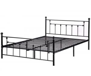 Buy cheap 3FT 3500 Pounds Black Metal Double Bed Iron Metal Bed Frame product