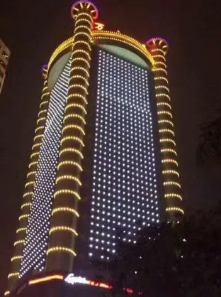 12mm Square LED Point Light Source High Brightness Addressable LED Point Lights Waterproof IP67 SmartPixel Lights for Outdoor Decoration Building