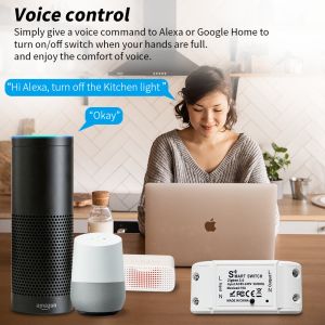 Zigbee 50m Self Powered Wireless Switch Home Automation