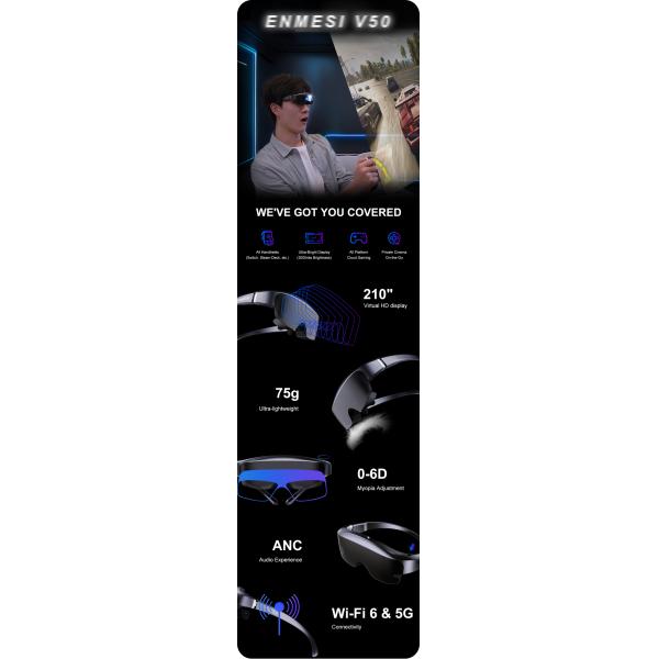 AR/VR Smart Glasses With Android 11