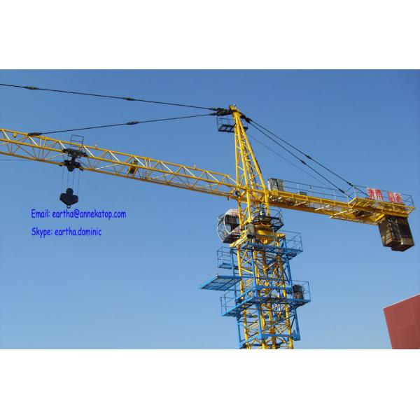 Excellent work tower crane QTZ125(7040) with 16t load capacity