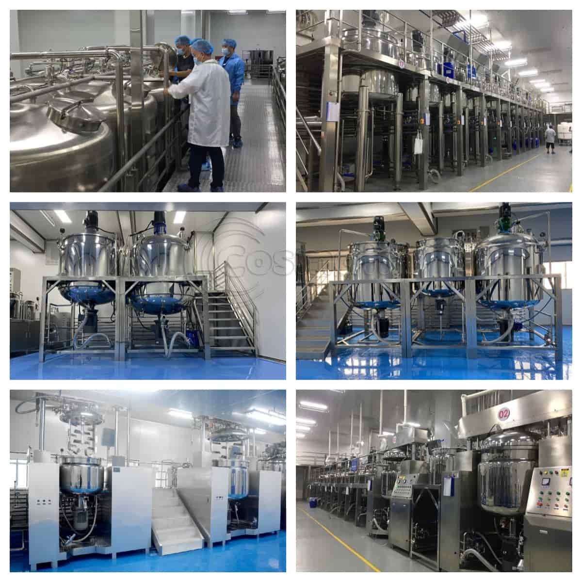 Vacuum Homogenizer Emulsifier Mixer Eye Cream Mud Mask Cosmetic Making Machine