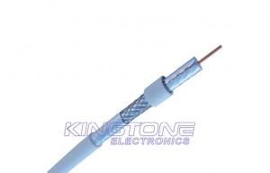 Buy cheap RG11 Tri. CATV Coaxial Cable 14 AWG CCS Bonded AL Foil 60% AL Braid CM Rated PVC product