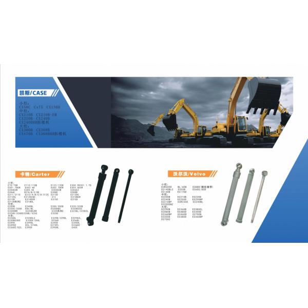 OEM Mini Excavator Hydraulic Cylinder for Small Tractors and Loaders