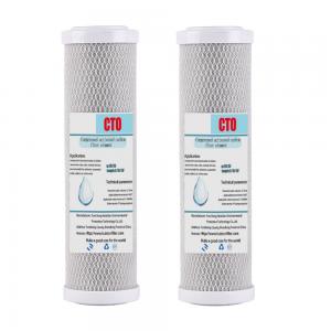 China 10 Inch Coconut Carbon CTO Activated Carbon Water Filter Cartridge for Water Purifier on sale