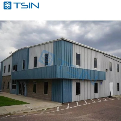 Simple Install Prefabricated Construction Building Steel Frame Structure
