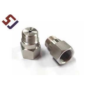 CNC Machining Parts O2 Oxygen Sensor Casting Extender Adapter
