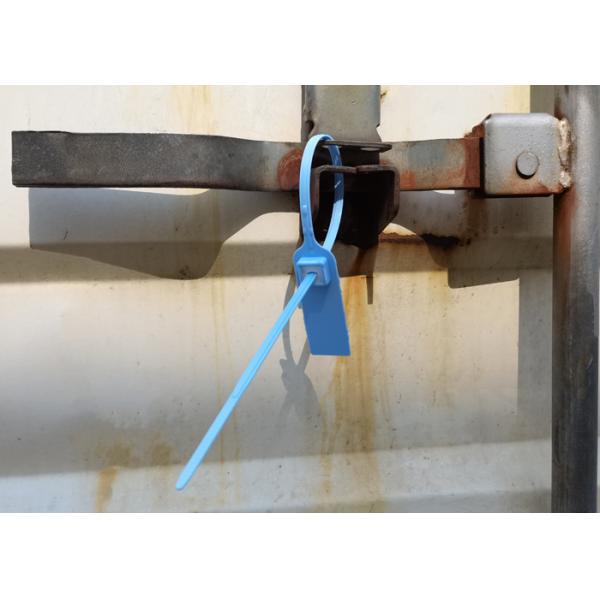 Disposable Plastic Tamper Seals With 268N Tensile Strength And 380mm Length