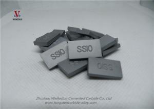 China SS10 Tungsten Cemented Carbide Inserts tools For Cutting Limestone Tuff Granite on sale
