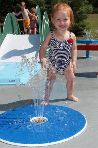 Buy cheap Spray Zone Ground Swimming Pool Deck Jets Children Splash Zone Toy Fountain product