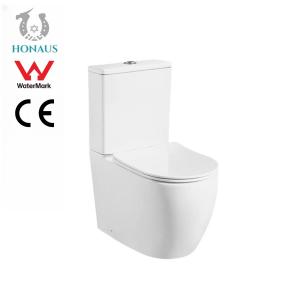 Buy cheap Siphonic P/S Trap Ceramic Two Piece Toilet Bowl Sanitary Ware WC Customized product