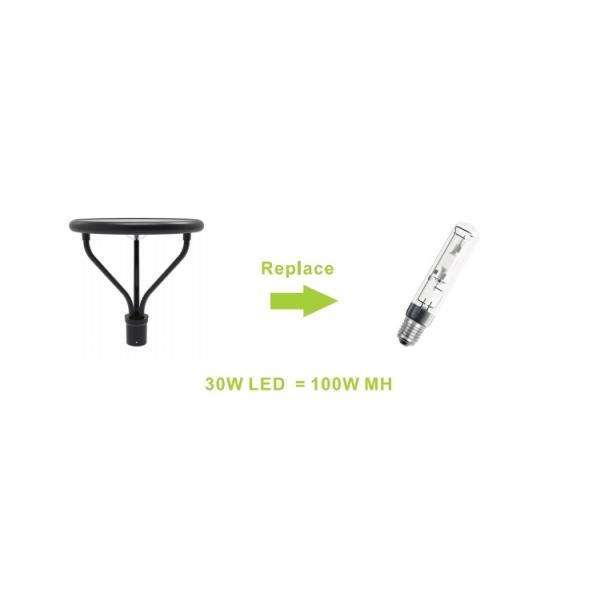 Fence / Home Garden LED Solar Light Waterproof Beam Angle 120 Degrees
