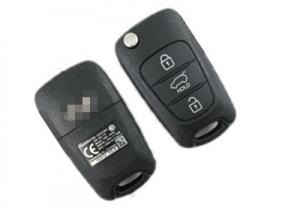 China Hyundai Car Remote  I10 I20 I30 Ix35 RKE-4A02 , 433mhz Car Alarm Flip Key on sale