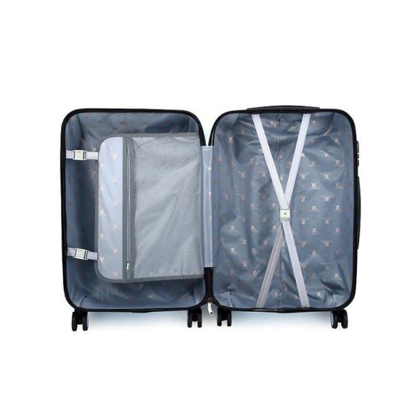 Iron Trolley 210D ABS Polycarbonate Suitcase