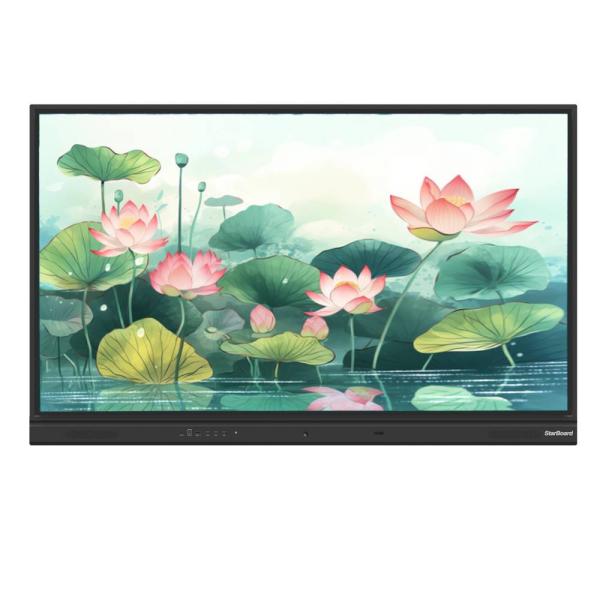 98 Inch Interactive Flat Panel Dual OS 50 Touch Points USB HDMI WIFI Hotspot BT With Camera Mic Inbuilt For Educations