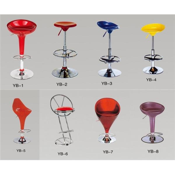 Most popular newest simple high Metal legs bar chair with high back (YB-17)