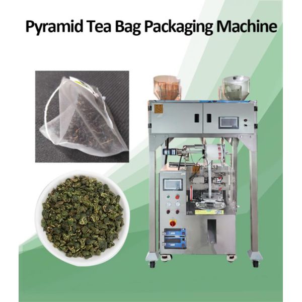 Ultrasonic Tea Packing Machine Automatic Triangle Inner / Outer Tea Bag Sealer 1