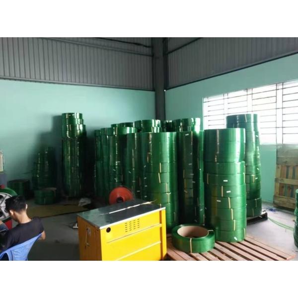 9-19 mm Pet Fiber Geo Strap Band Production Line Customized for Your Request