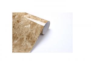 Buy cheap Beige Marble High Gloss PVC Lamination Film For Plastic Window Sills product