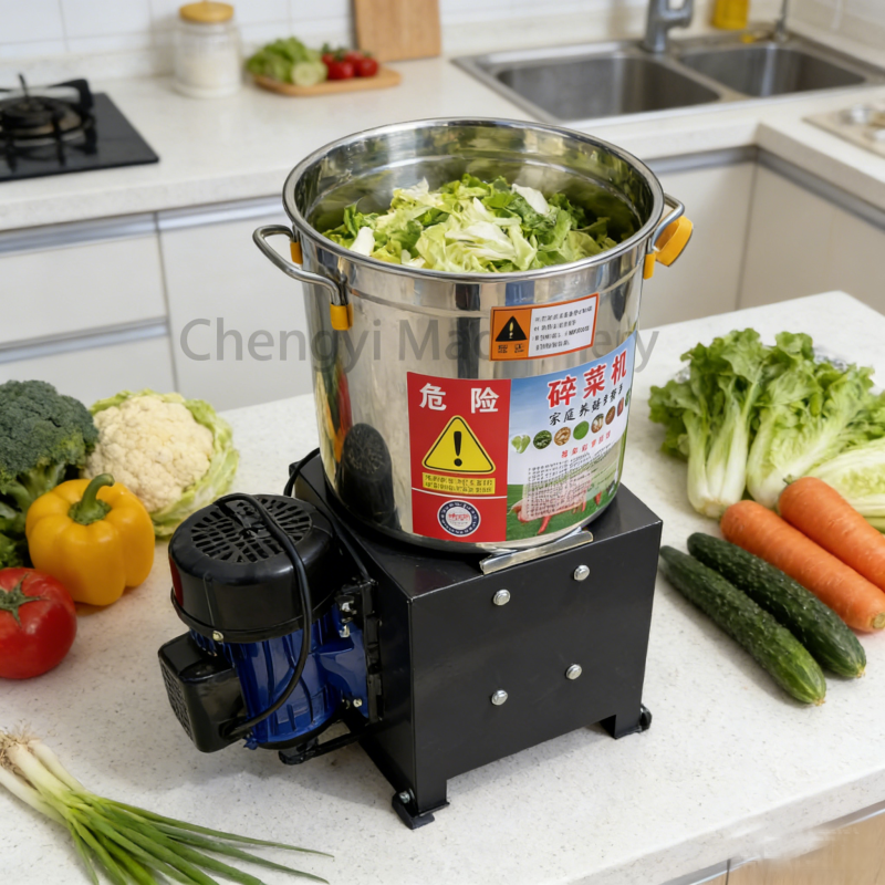 Stainless Steel Vegetable Chopper Feed Slicer Durable Fodder Grinder For Livestock Detailed