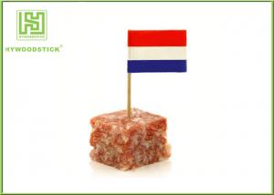 Buy cheap Custom International Flag Toothpicks , Different Design Cupcake Toothpicks Party Decoration Items product